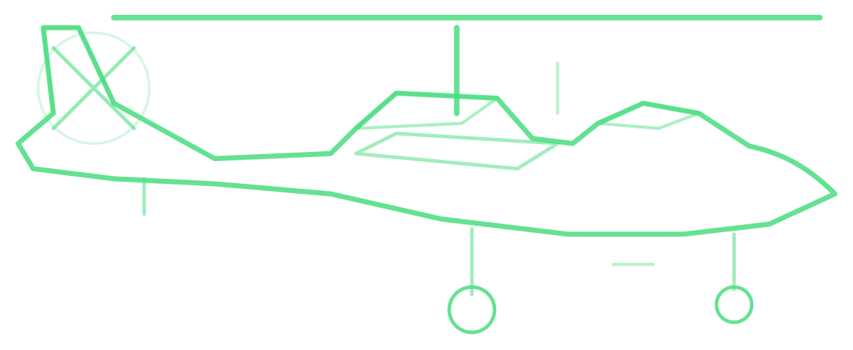 AH-64E Apache Guardian — Silhouette, Side