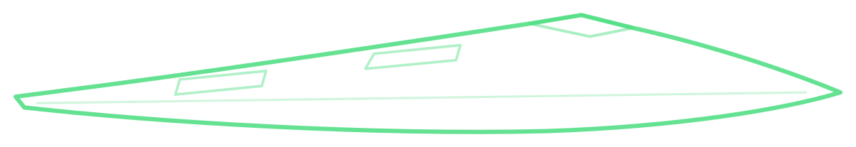 B-2A Spirit Redux — Silhouette, Side