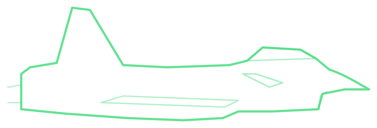 Eurofighter Typhoon — Silhouette, Side