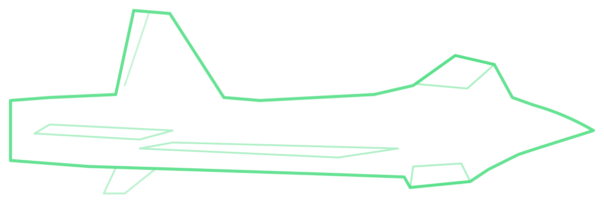 F-2A Viper Zero — Silhouette, Side