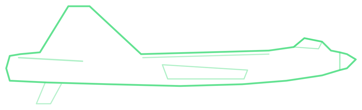 MiG-21 — Silhouette, Side