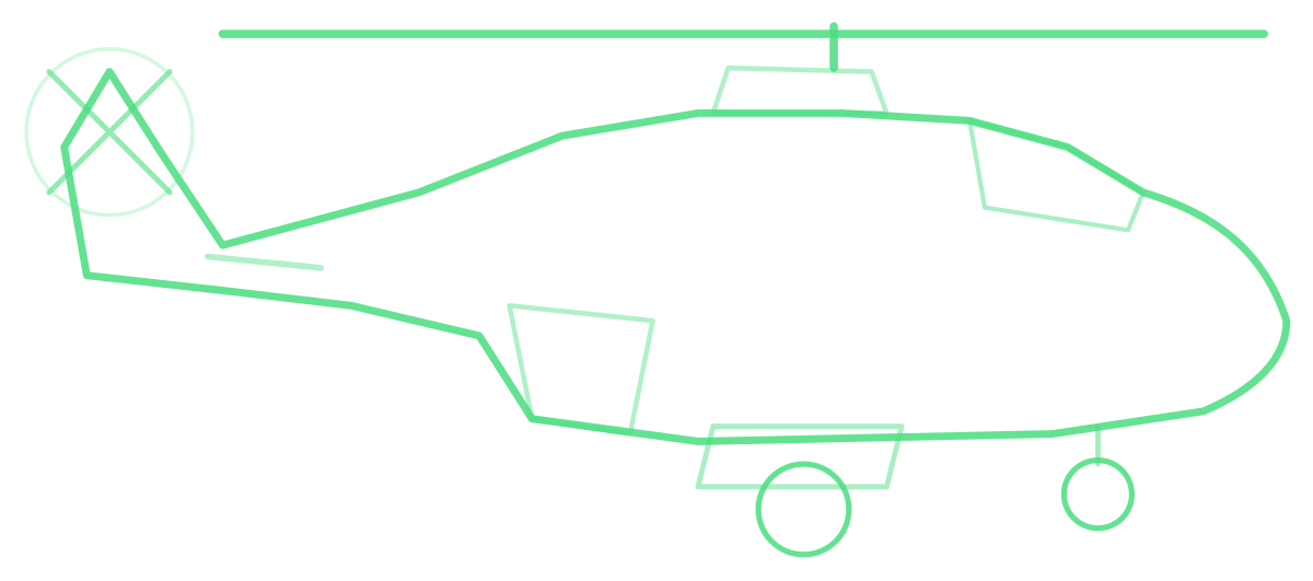 NHIndustries NH90 — Silhouette, Side