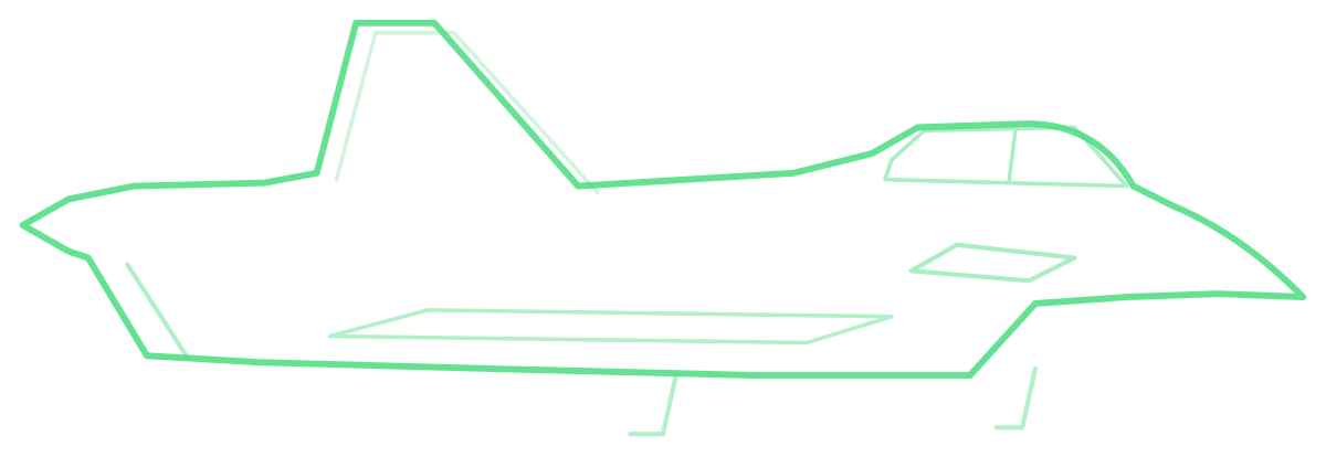 Su-30SM Flanker-C — Silhouette, Side