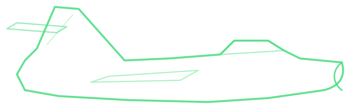 V-65 Molotok — Silhouette, Side