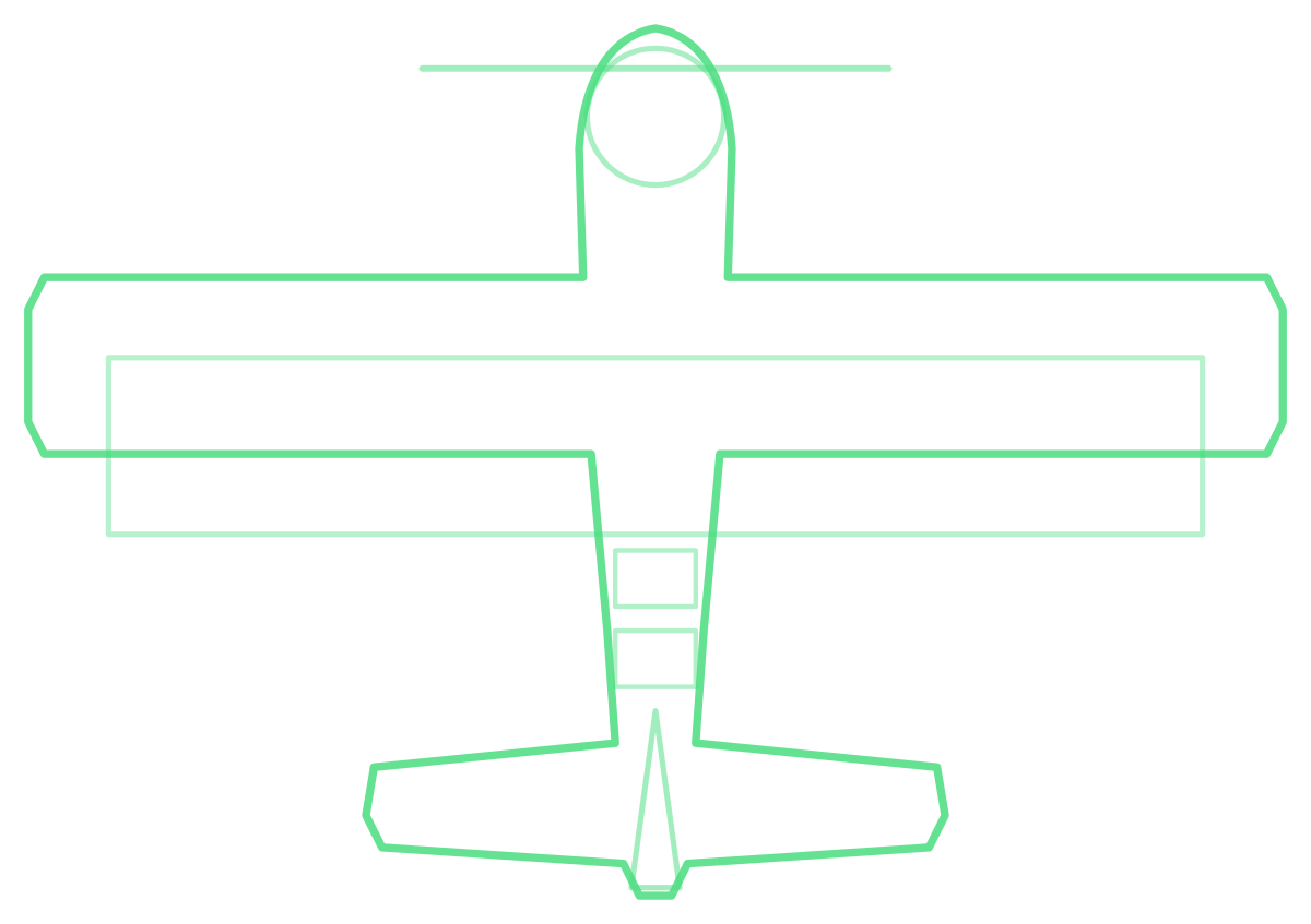 Mallard — Silhouette, Top