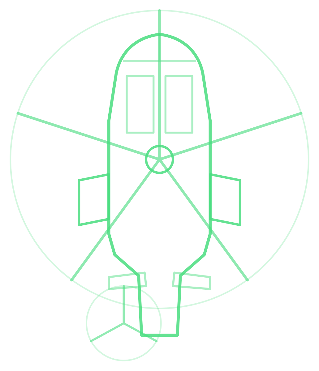 Mi-17V-5 Hip — Silhouette, Top
